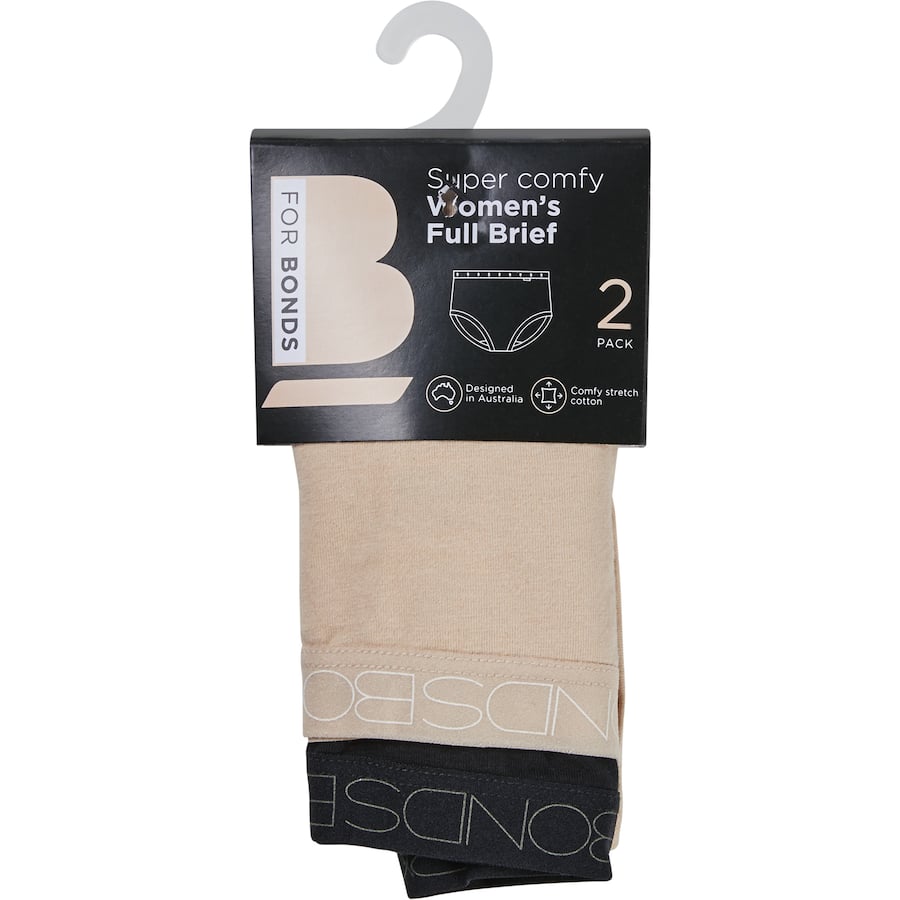 B For Bonds Underwear Full Brief Size 18 2pack