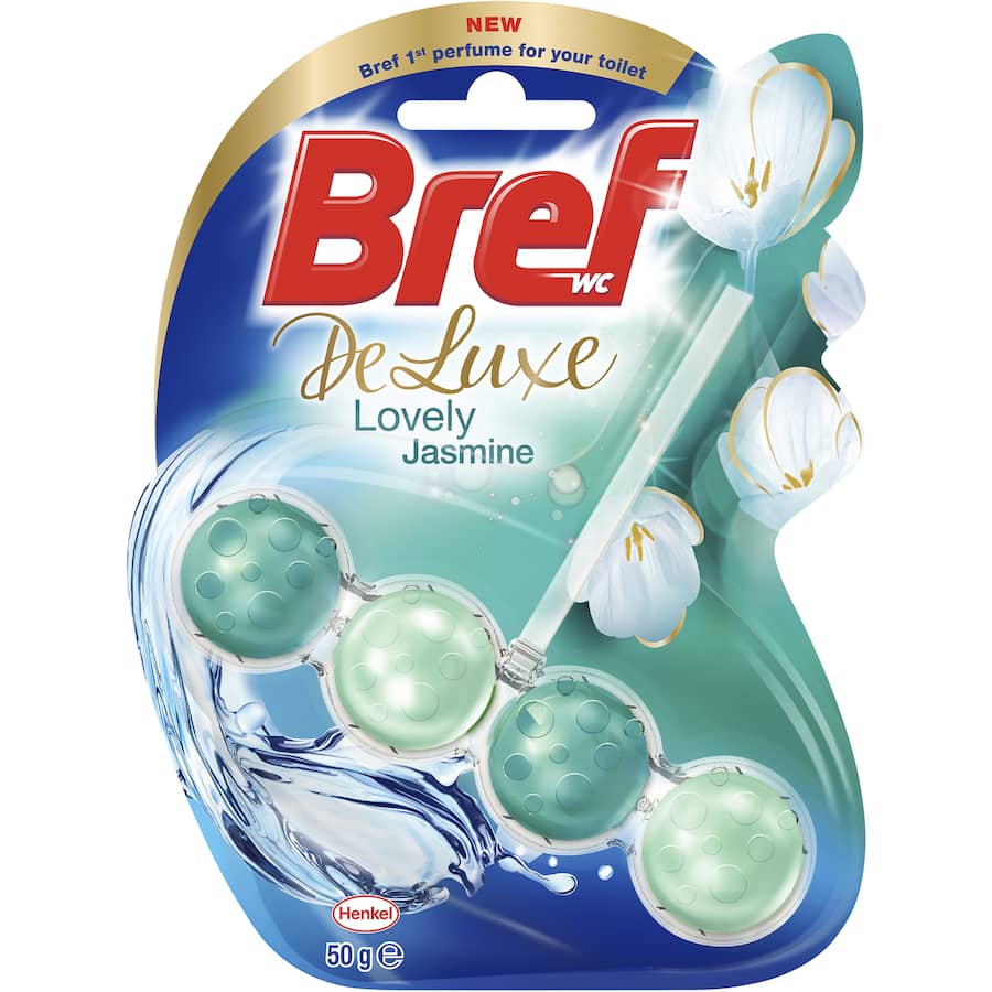 Bref Deluxe Toilet Flush Lovely Jasmine 50g