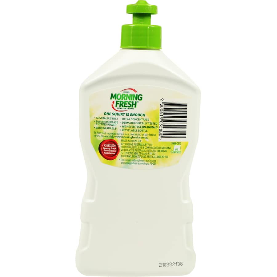 Morning Fresh Dishwash Liquid Lime 400mL
