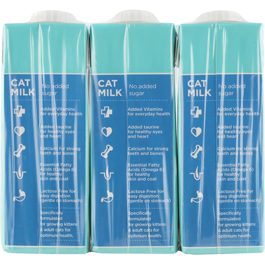 Smitten Cat Milk Lactose Free Carton 3x250mL