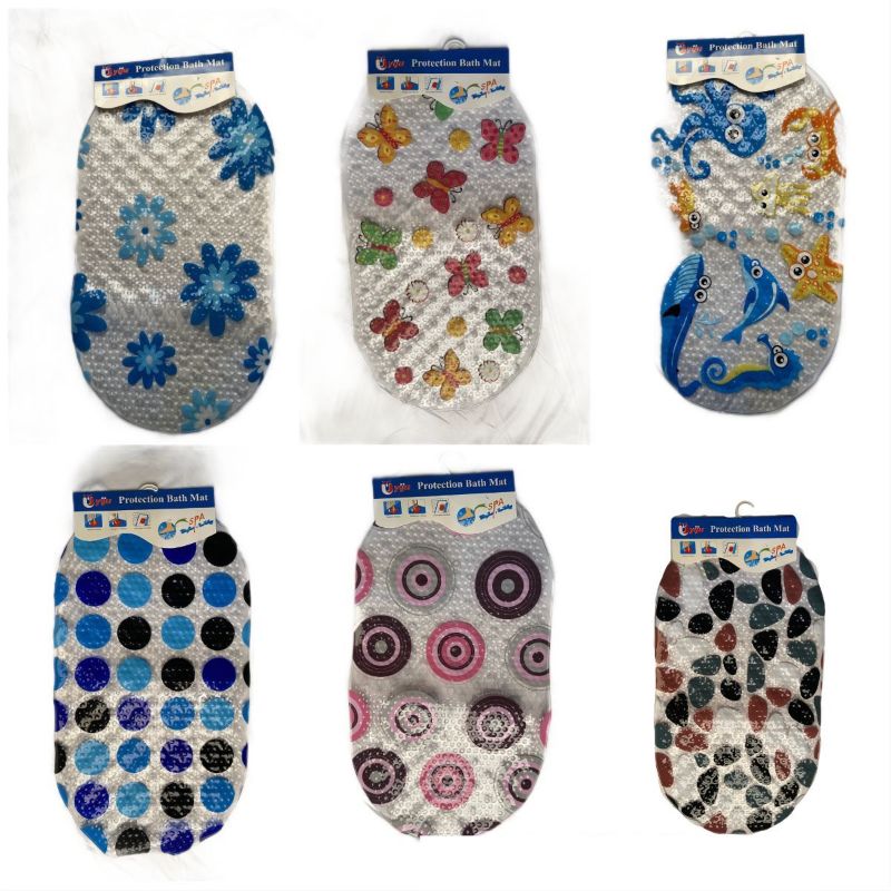 Bath Mat - 68 X 37cm (Set of 3 Assorted)