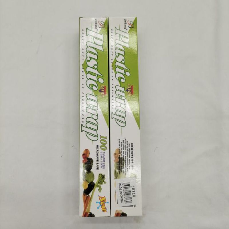 Plastic Wrap - 30m x 30cm (Set of 10)