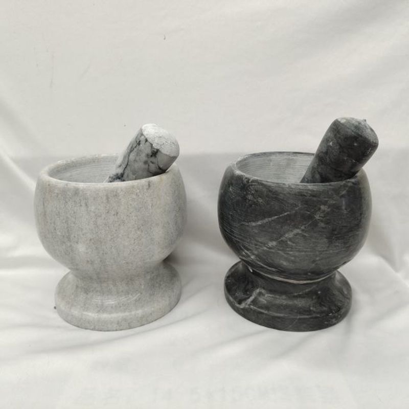 Garlic Crusher/Mortar and Pestle (Set of 3 Assorted)