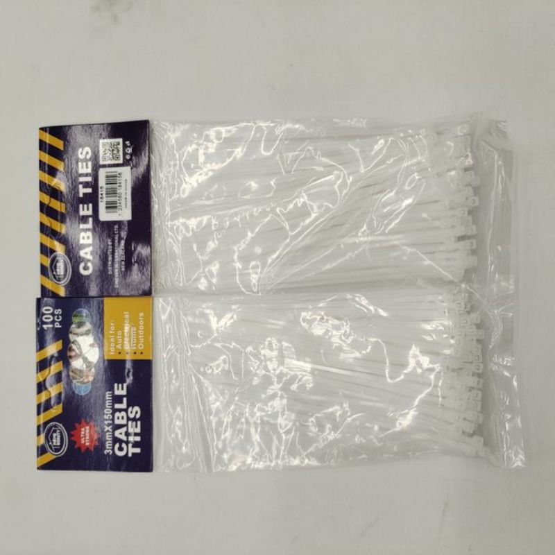 Cable Tie - 3 x 150mm (6 Packs)