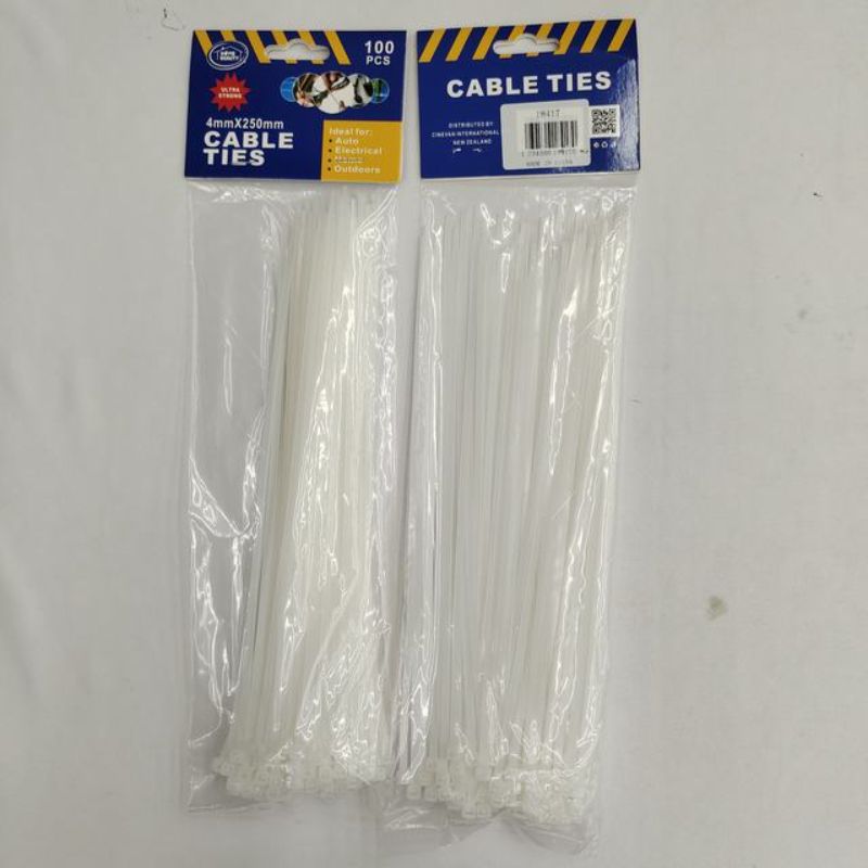 Cable Ties - White 4 x 250mm (600pcs)