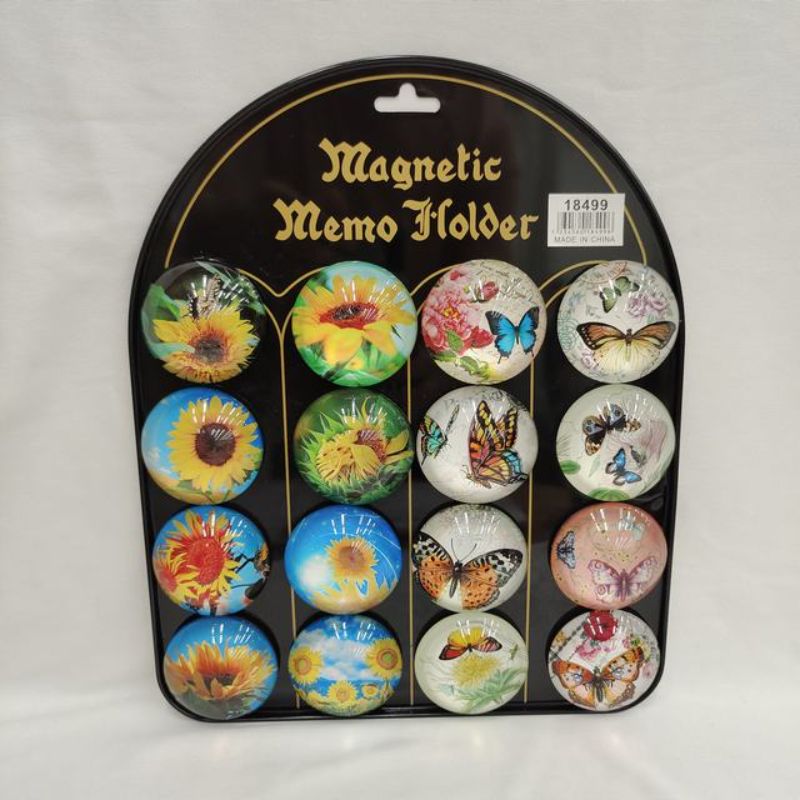 Refrigerator Magnet Stickers - Nature 5CM (16/pack)
