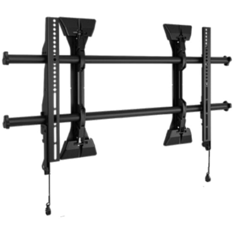 AV Supply Micro-Adjustable Fixed Wall Mount for 37-63 inch TVs - Ultra Low-Profile, Supports 90.7 kg