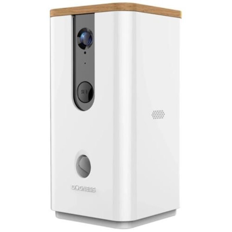 Dogness Smart Cam Treater - Automatic Pet Treat Dispenser with HD Camera & 2-Way Audio