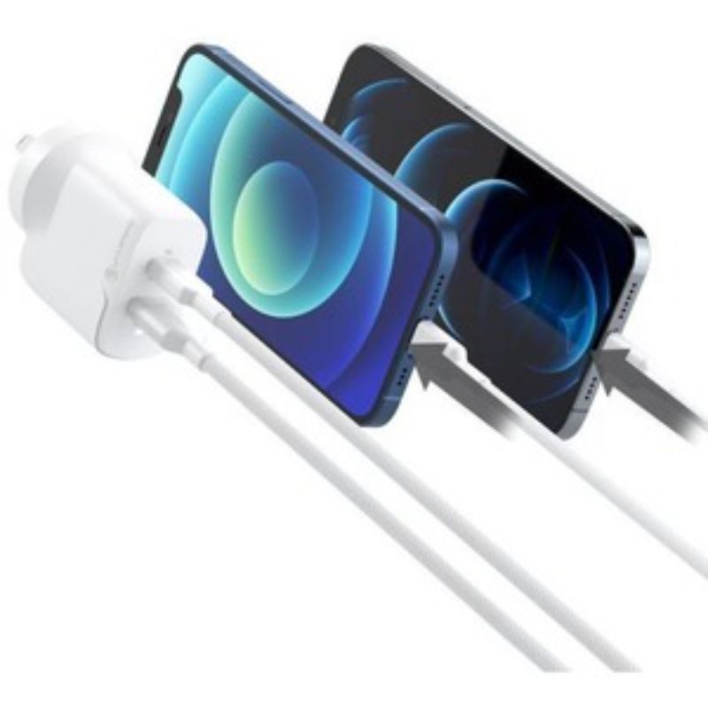 ALOGIC 32W GaN Charger - Fast USB-C (20W) & USB-A (12W) for Smartphones & Laptops