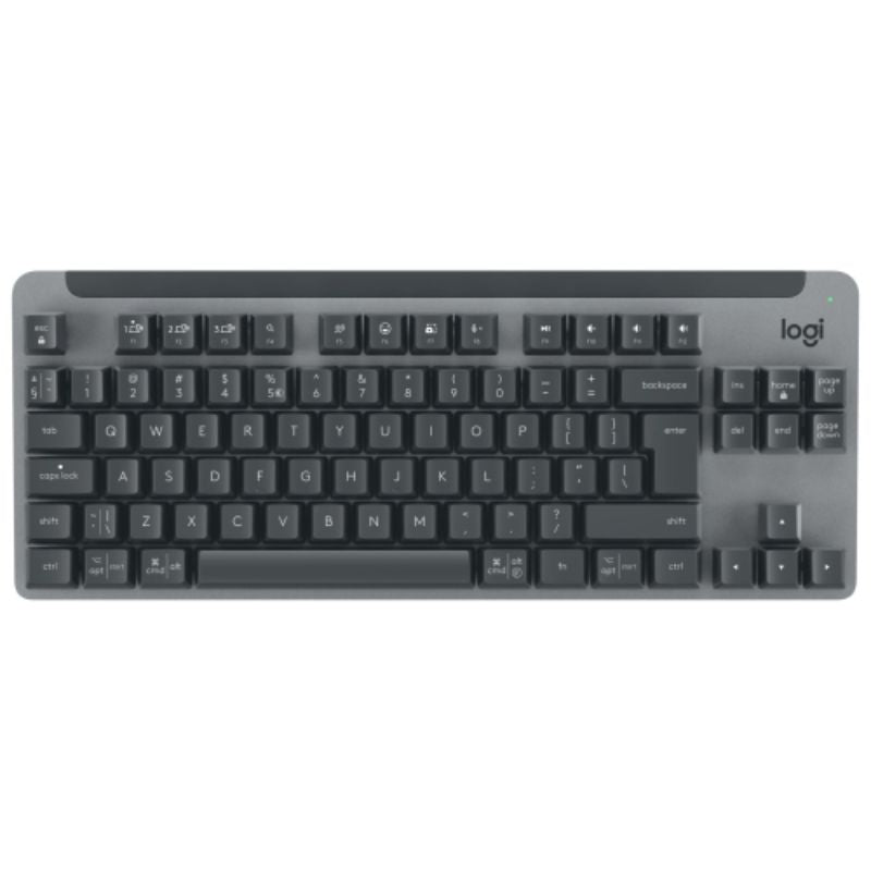 Logitech Signature YR0078 Wireless Mechanical Keyboard featuring Bluetooth, tenkeyless design, and responsive TTC Red switches.