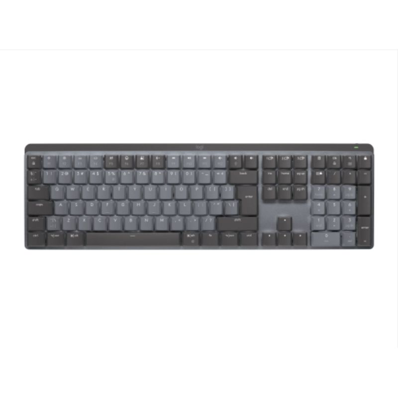 Logitech MX Mechanical Wireless Keyboard - Illuminated, Low-Profile, Multi-Device Performance
