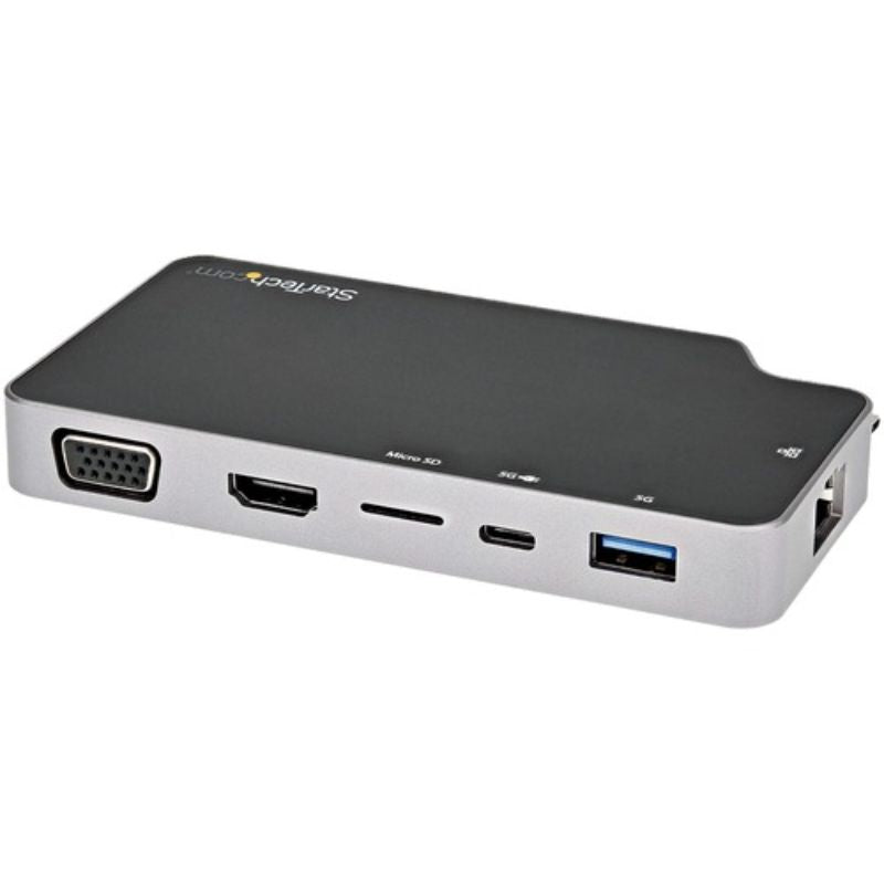 StarTech.com 4K USB-C Docking Station with HDMI/VGA, ideal for seamless connectivity and 100W power delivery.