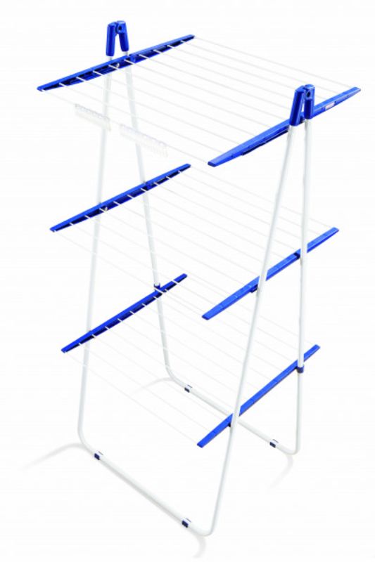 Leifheit Pegasus Tower Dryer 190 features 19m drying space, compact design, and durable rustproof construction for efficient laundry drying.