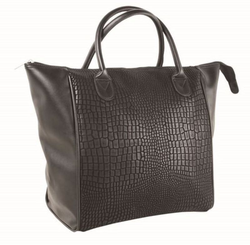 Handbag - Black Croc