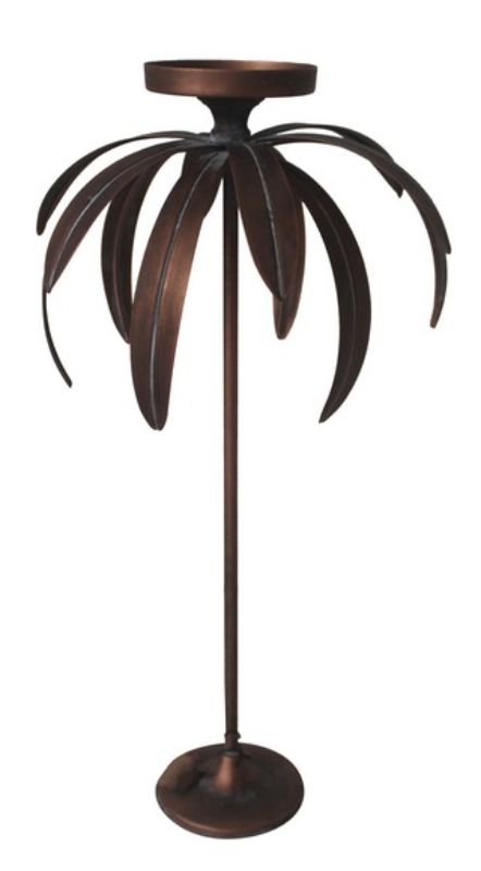 CANDLE HOLDER - PALM (55cm)