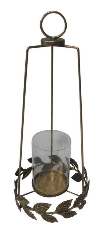 Candle HOLDER - LEAF HANDLE (49cm)