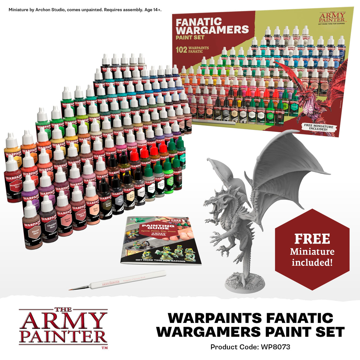 Army Painter - Warpaints Fanatic - Wargamers Paint Set