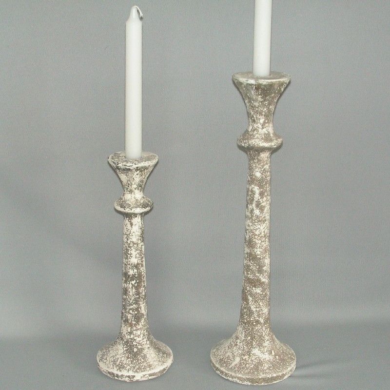 Taper Candlestick - V/Green (40cm)