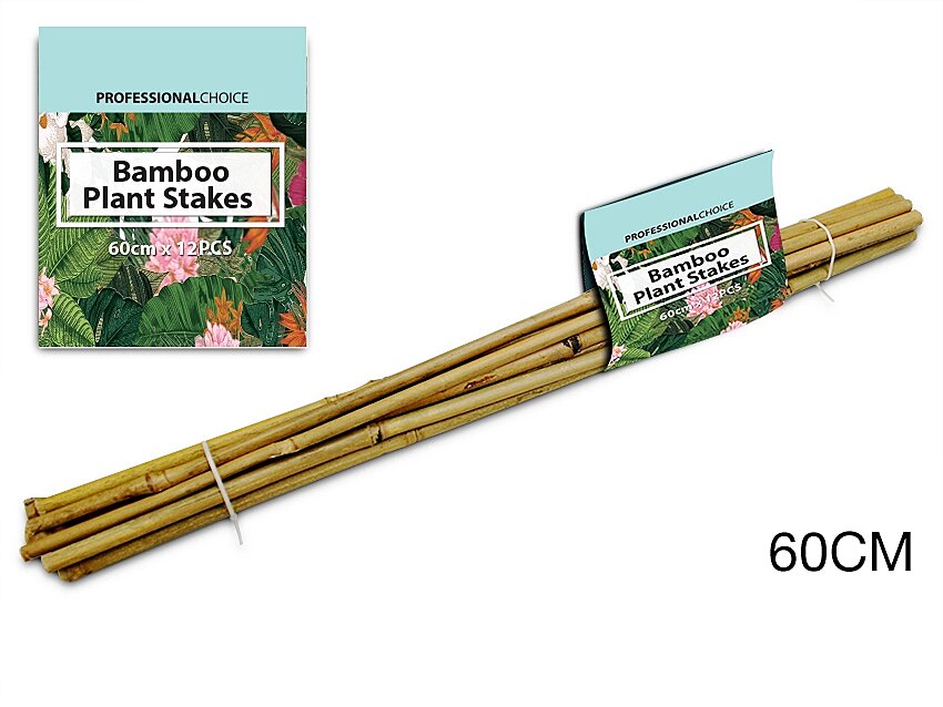 Plants Stakes - Bamboo 60cm x 12's (36 Packs)