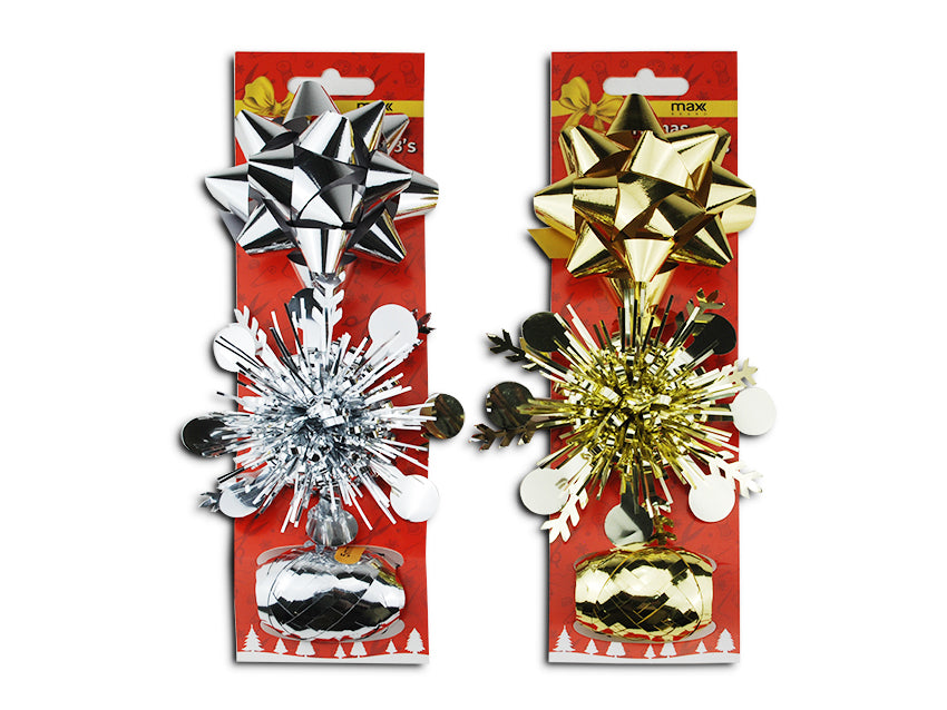 Christmas Ribbon Bow (48 Assorted Packs)