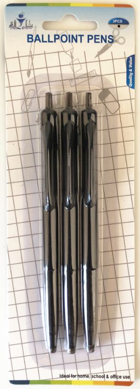 BALLPOINT PENS 1 - 14CM (12 Packs)