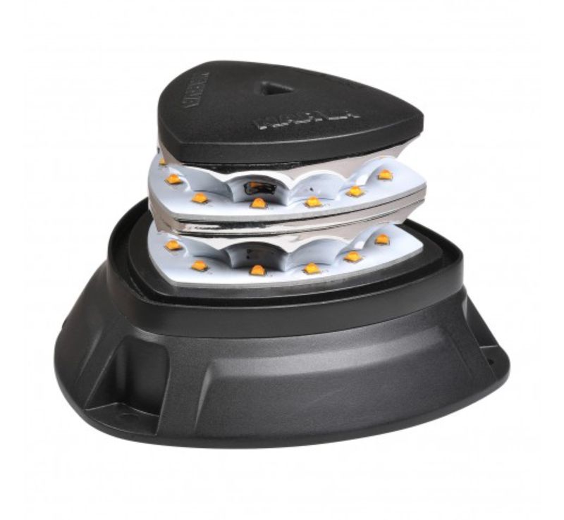 Aerotech Short Amber Led Strobe Single Bolt