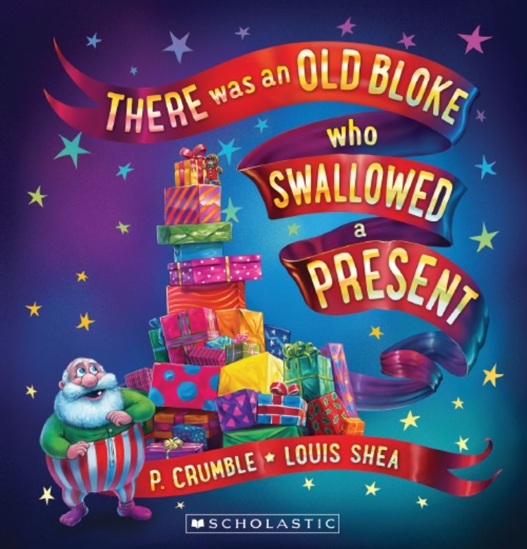 Whimsical hardback book about an old bloke's hilarious Christmas adventures with lenticular design.