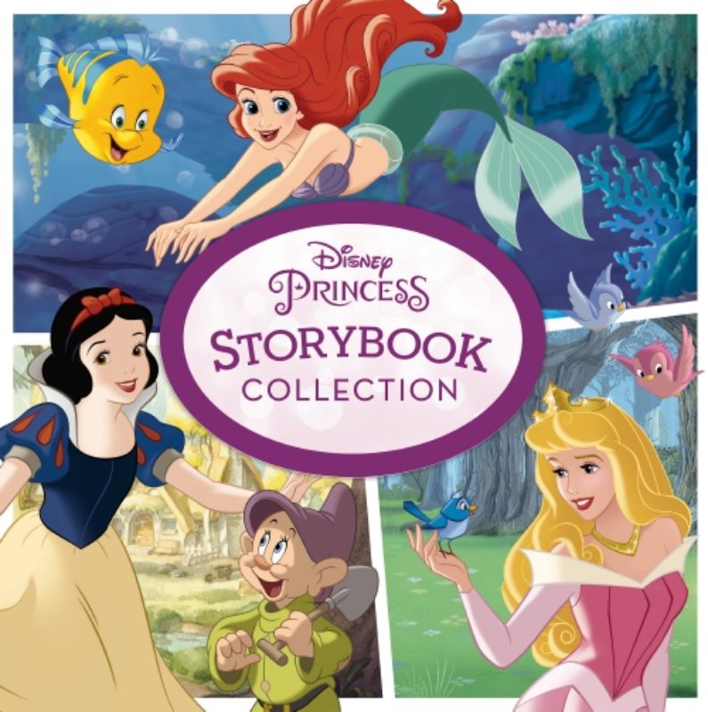 Hardback book featuring enchanting stories of beloved Disney Princesses like Cinderella, Ariel, and Belle.