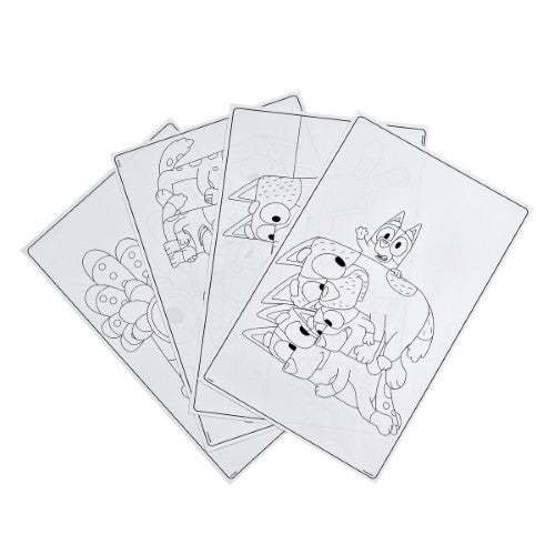 Crayola Giant Coloring Pages Foldalope Bluey 18 Pages