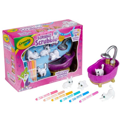 Crayola Scribble Scrubbies Pets Bath Tub Playset (Refresh)