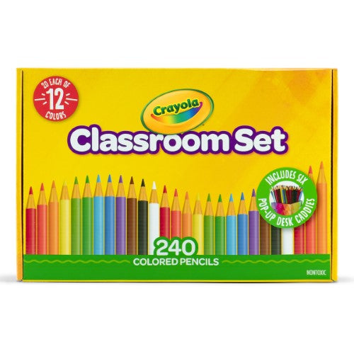 Crayola Colored Pencils Classroom Set 240 Pieces