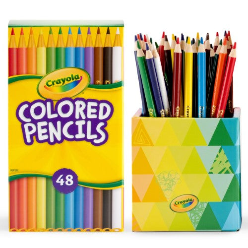 Crayola Colored Pencils Desk Pack 48 Pieces