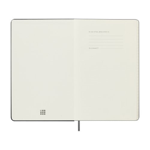 Moleskine Undated Planner Weekly + Notes Large Black