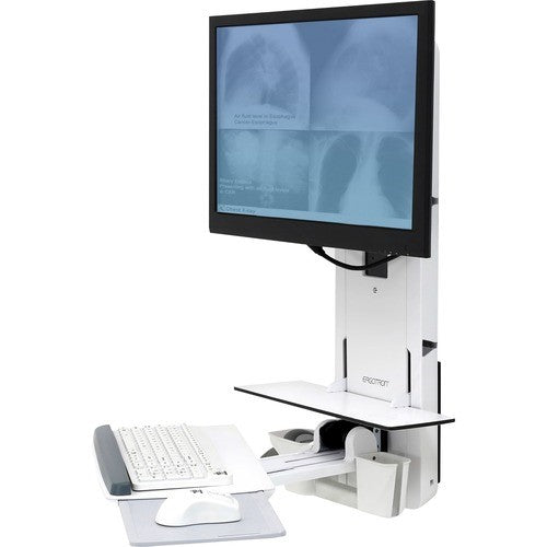 Ergotron StyleView Lift - 61cm/24" Screen, Adjustable Monitor Workstation for Home & Office