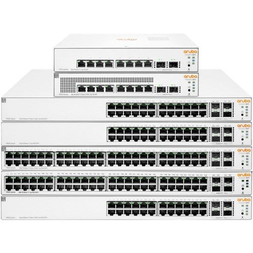 HPE Aruba Instant On 1930 24G PoE Switch with 4 SFP+ Ports for Small Business Networking