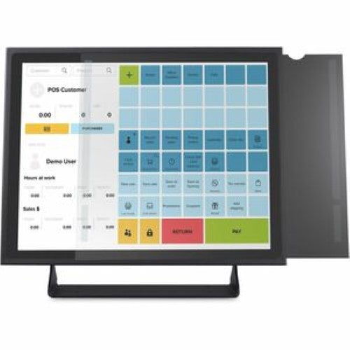 19-inch monitor privacy filter with anti-glare, blue light reduction, reversible design, and easy installation.