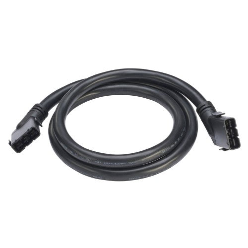 Eaton 9PX EBM Cable 1.80m in black/silver for reliable 180V AC power supply to UPS, optimal for data centers.