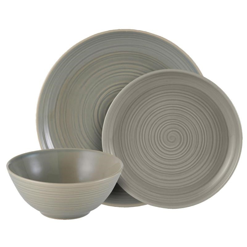 Mason Cash William Mason Grey 12Pce Dinner Set