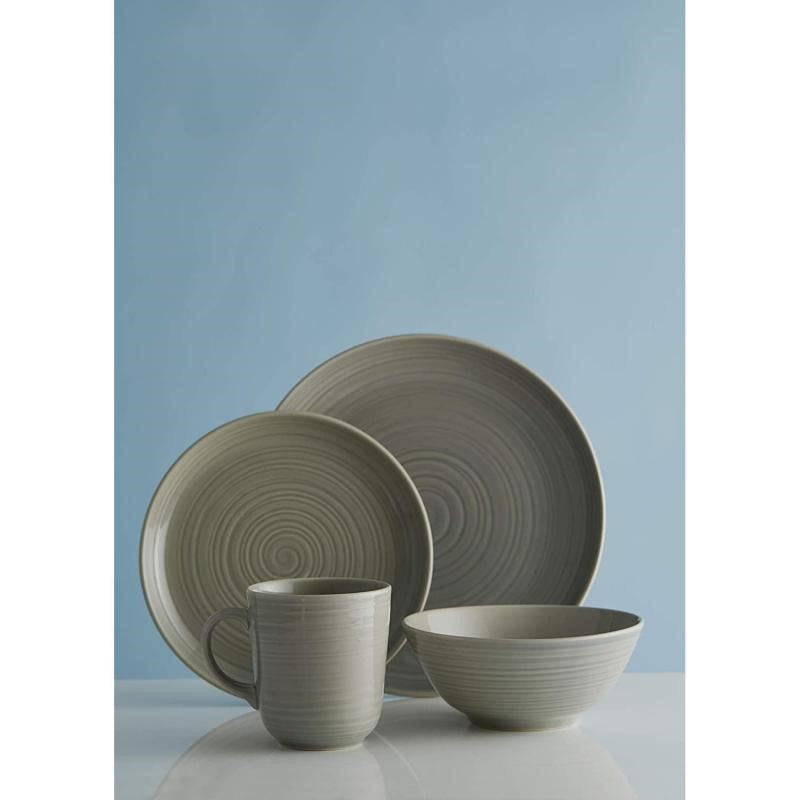 Mason Cash William Mason Grey 12Pce Dinner Set