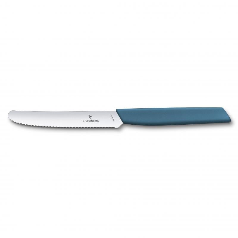 Victorinox Swiss Modern Tomato Knife Wavy Edge | Cornflower