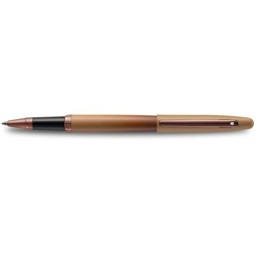 SHEAFFER VFM COFFEE W SHINY PVD TRIM ROLLERBALL PEN
