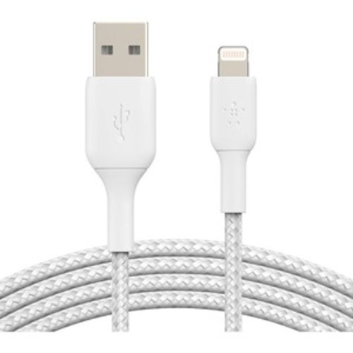 Belkin 2m Lightning to USB Data Transfer Cable - MFI Certified for iPhone, iPad, iPod