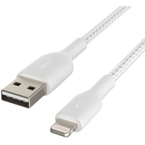 Belkin 2m Lightning to USB Data Transfer Cable - MFI Certified for iPhone, iPad, iPod