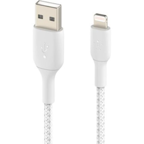 Belkin 2m Lightning to USB Data Transfer Cable - MFI Certified for iPhone, iPad, iPod