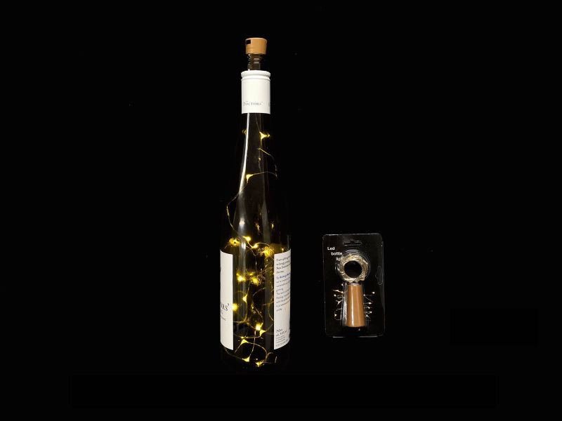 Wine Bottle LED Light - Warm Colour (2m)
