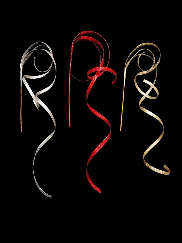 Glitter Curly Spray - Gold (68cm)