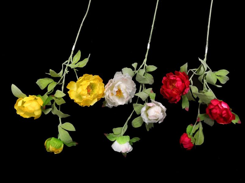 Artificial Peony x 3 Head (Beauty)
