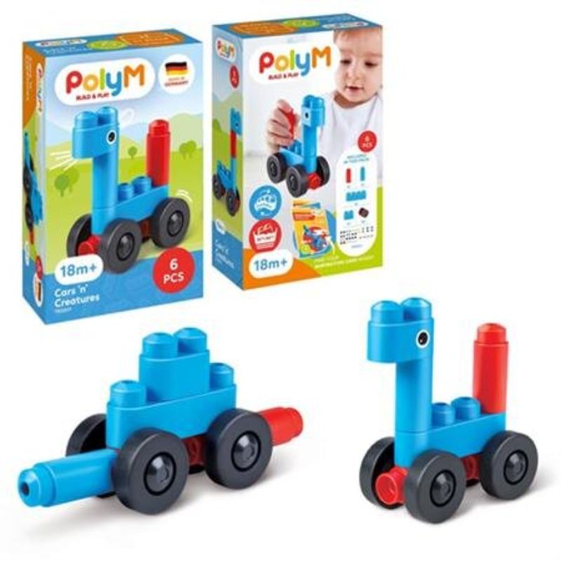 PolyM Cars n Creatures Set