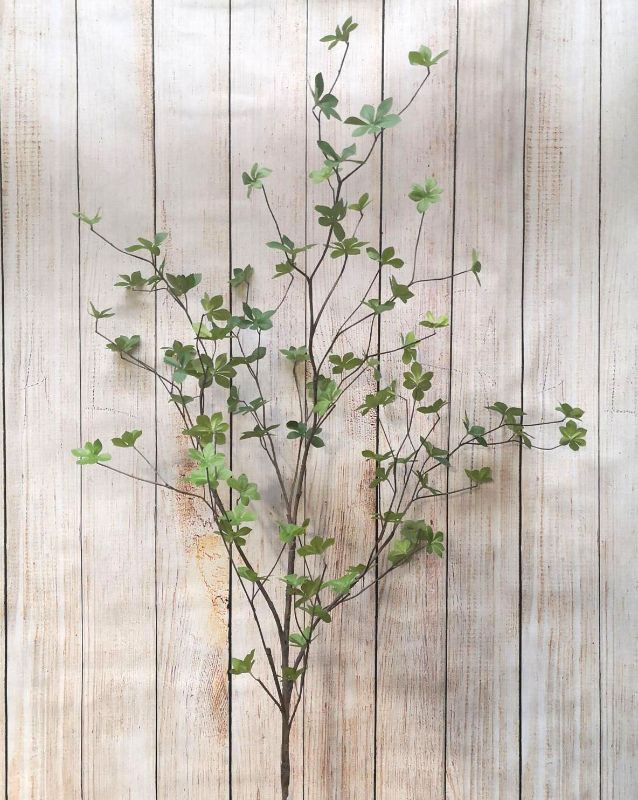 Artificial Mini Leaf Spray - Green (1.5m)