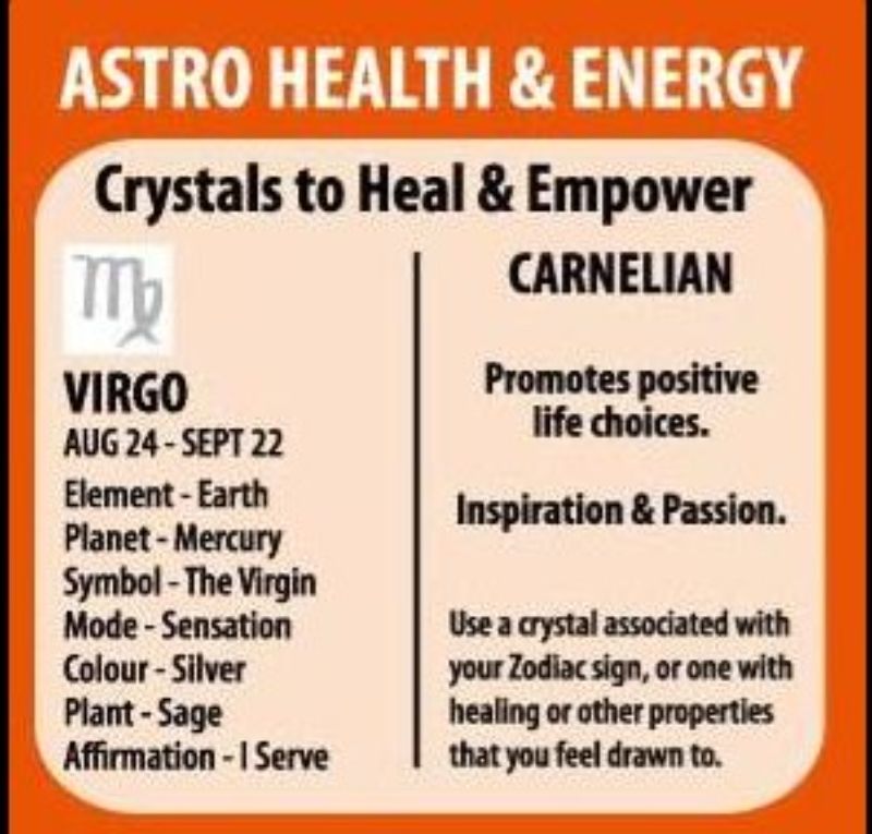 Zodiac Bracelet - Carnelian Virgo (Set of 6)